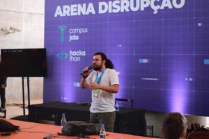 Nosso Head de Engenharia em palestra sobre projetos internacionais na Campus Party em Brasília