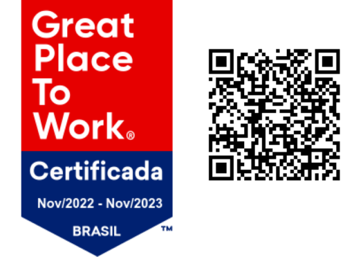Selo Great Place To Work 2022 - 2023