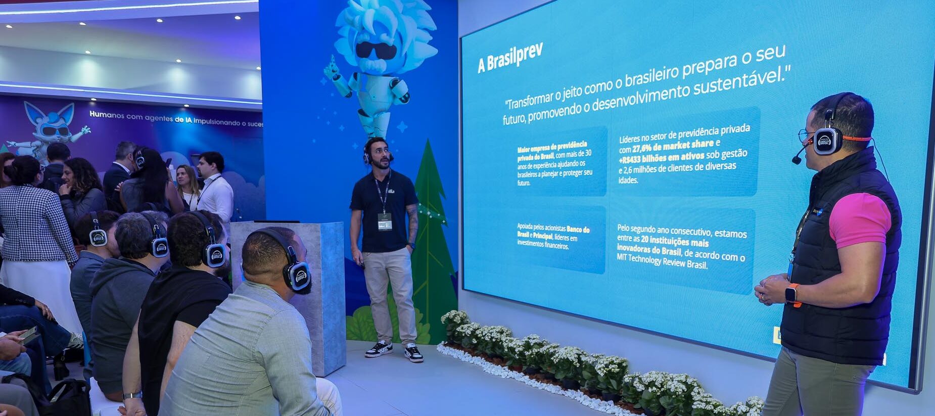 Conheça o impacto da IA e Salesforce na Febraban Tech 2025! Saiba como transformamos a experiência do cliente com Brasilprev e Salesforce.