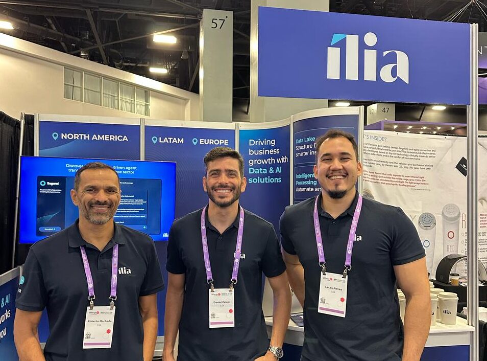 ília no eMerge Americas: Expansão nos EUA, impulsionando empresas com IA e dados. Soluções que trazem vantagem competitiva e sustentável.
